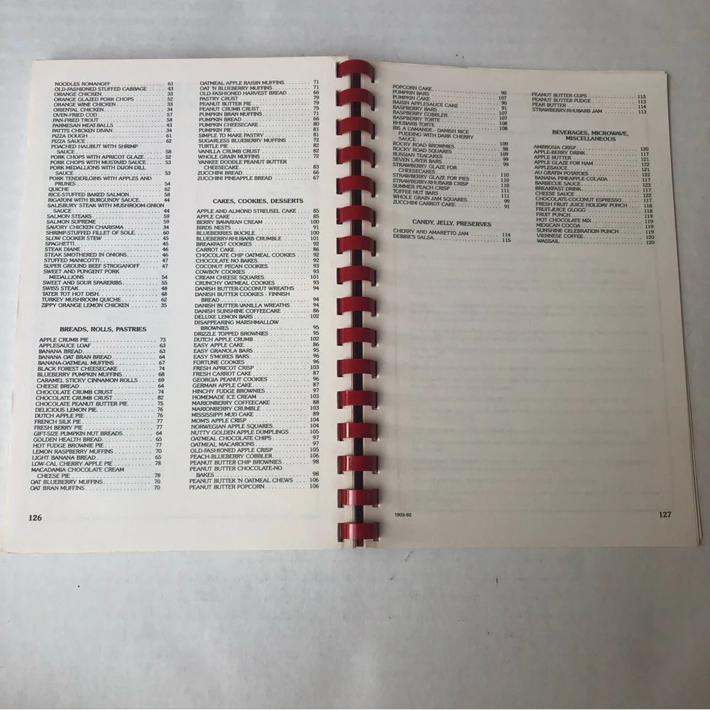 Treasures of Hospitality From Simple To Elegant Cookbook Lena Hendricks 1992 Vtg